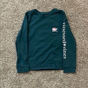 Vineyard Vines Christmas Kids Long Sleeve Shirt